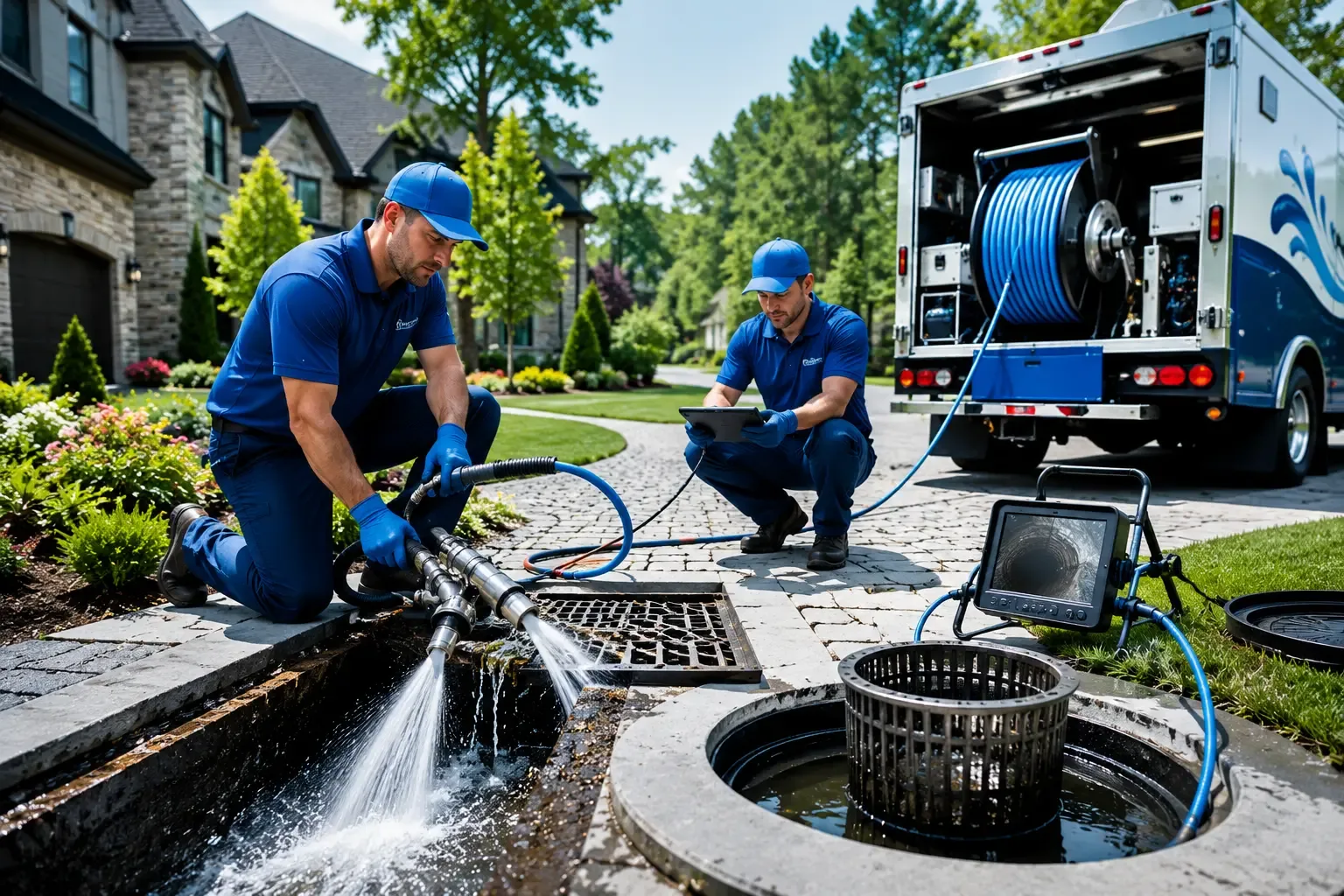 Local outdoor drain cleaning professionals in Hughesville, PA